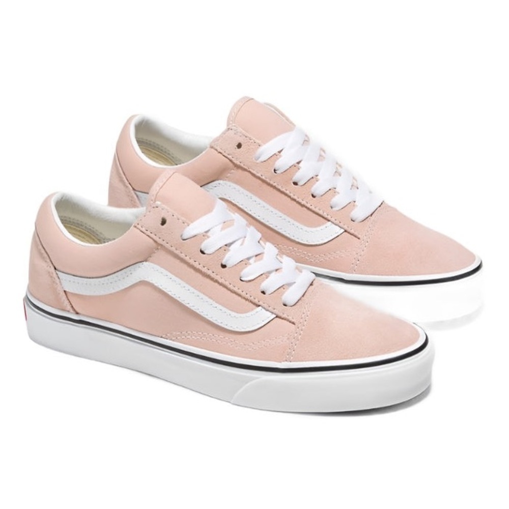 Vans Brooklyn LS Women's Sneakers in Pink and White size 9.5